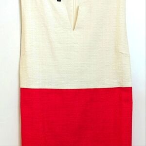 Cotton Sleeveless Sheath Dress Size 12